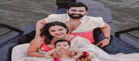 മകന്റെ മുഖം കാണിച്ച് അമല പോളും ജഗതും!